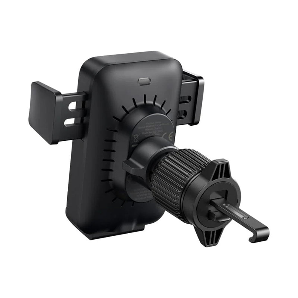 Caricabatterie Auto Wireless Baseus Wisdom Pro Vent, 15W, 1.67A, Nero C40381501123-00