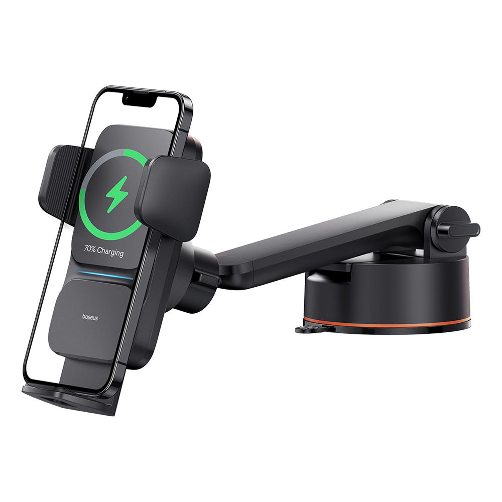 Caricabatterie Auto Wireless Baseus Wisdom Dash, 15W, 1.67A, Nero C40344901113-Z1