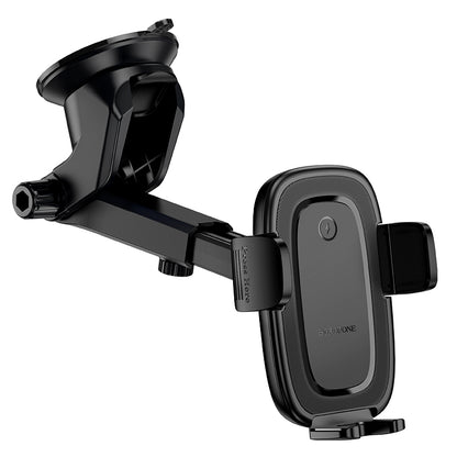 Caricabatterie Auto Wireless Borofone BH223 Follower, 15W, 1.67A, Nero