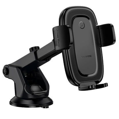 Caricabatterie Auto Wireless Borofone BH223 Follower, 15W, 1.67A, Nero