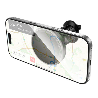 Caricabatterie Auto Wireless Borofone BH224 Flash, 15W, 1.67A, Nero