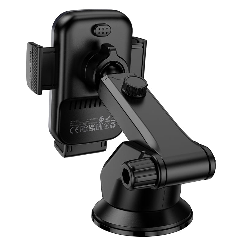 Caricabatterie Auto Wireless Borofone BH222 Leading, 15W, 1.67A, Nero