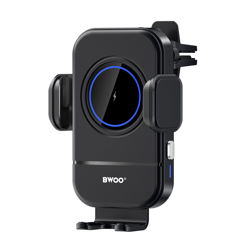 Caricatore Auto Wireless BWOO ZJ137, 15W, 1.67A, Nero