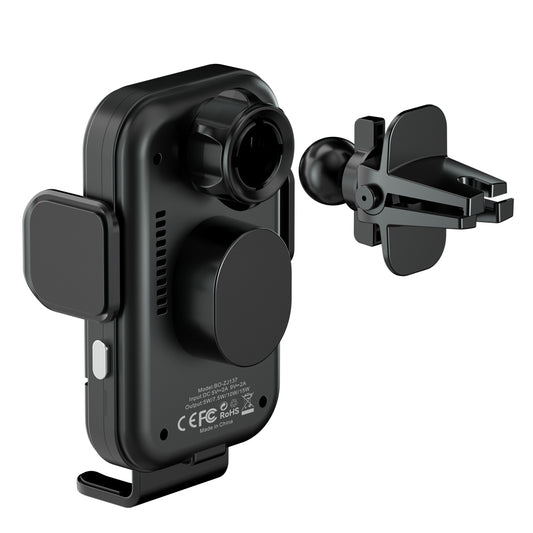 Caricatore Auto Wireless BWOO ZJ137, 15W, 1.67A, Nero