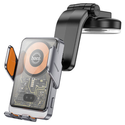 Caricabatterie Auto Wireless HOCO HW8, 15W, 1.67A, Nero