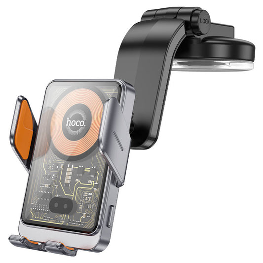 Caricabatterie Auto Wireless HOCO HW8, 15W, 1.67A, Nero