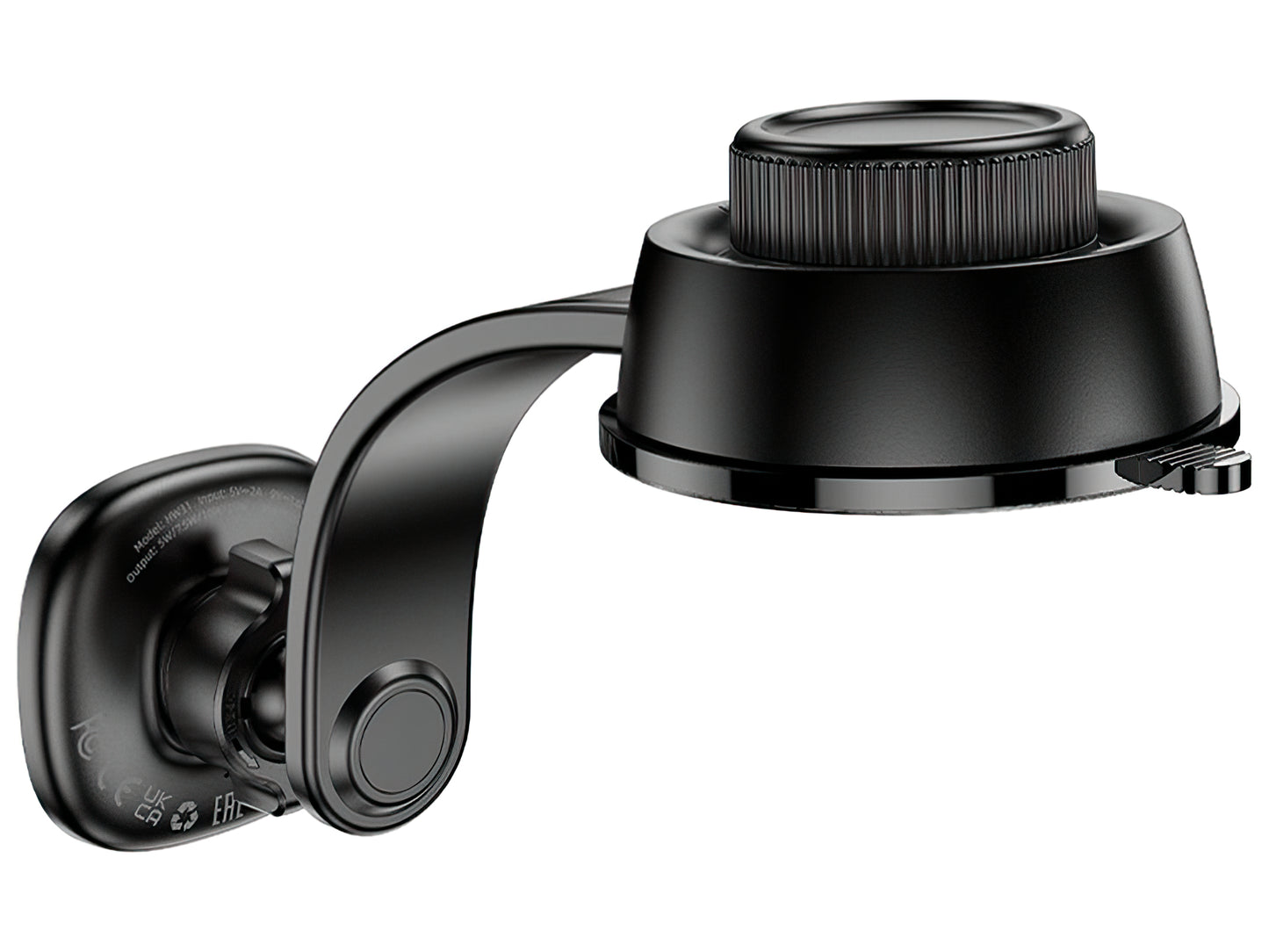 Caricabatterie Auto Wireless HOCO HW31, 15W, 1.67A, Nero