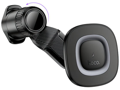 Caricabatterie Auto Wireless HOCO HW30, 15W, 1.67A, Nero