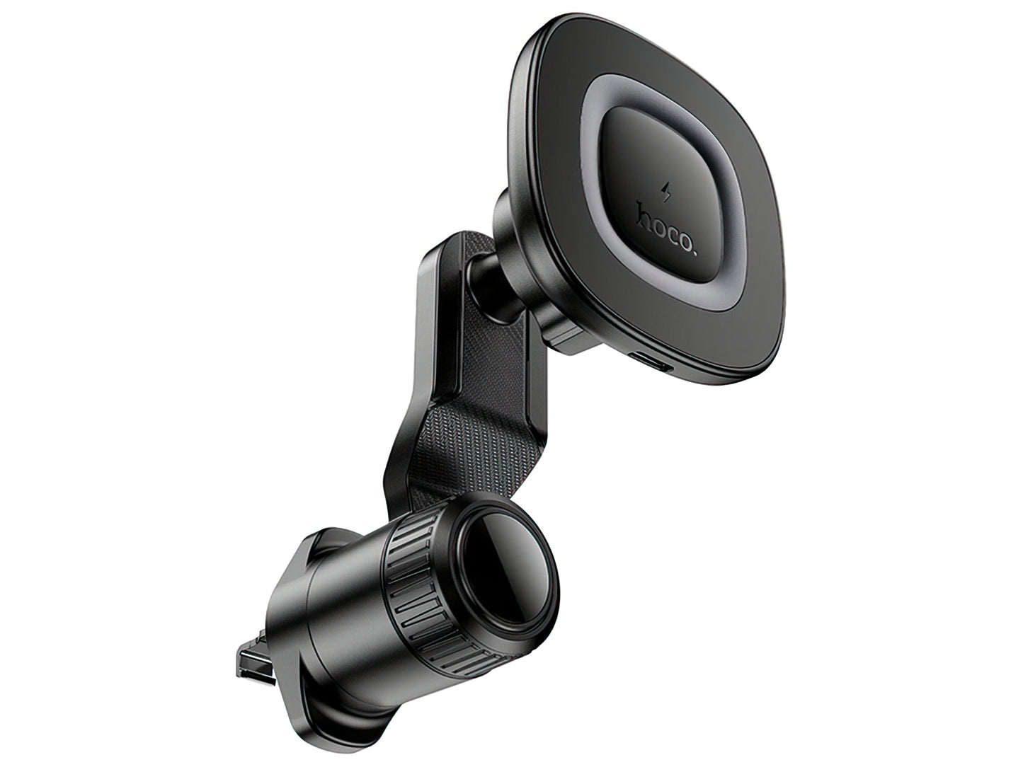 Caricabatterie Auto Wireless HOCO HW30, 15W, 1.67A, Nero