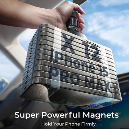 Caricabatterie Auto Wireless Lisen, 15W, 1.67A, Nero YL0223070007