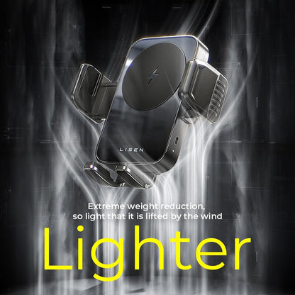 Caricabatterie Auto Wireless Lisen W605, 15W, 1.67A, Nero YL0225030014