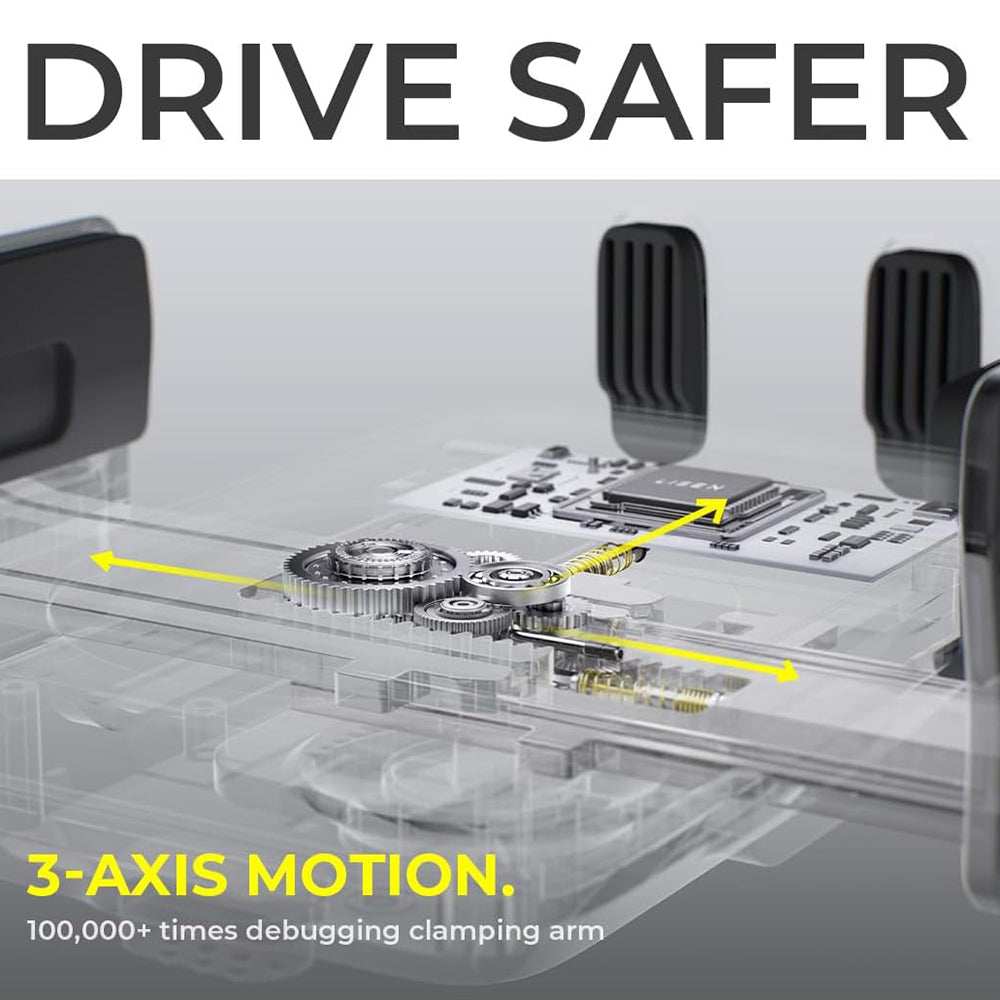 Caricabatterie Auto Wireless Lisen W605, 15W, 1.67A, Nero YL0225030014