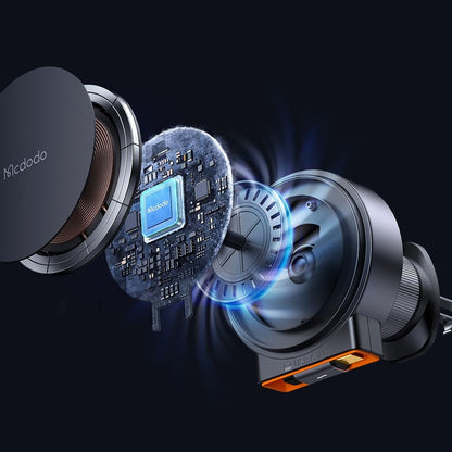 Caricabatterie Auto Wireless McDodo CH-0090, 15W, 1.67A, Nero