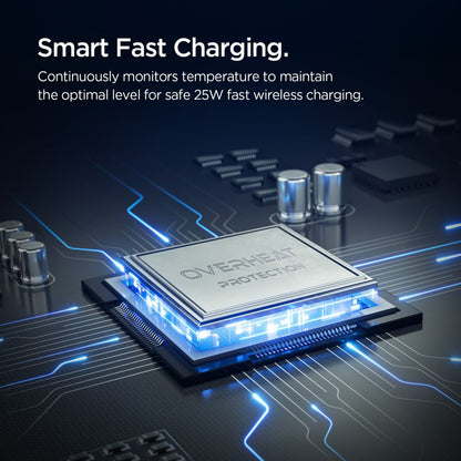 Caricabatterie Auto Wireless Spigen Essential, 25W, 1.67A, Nero