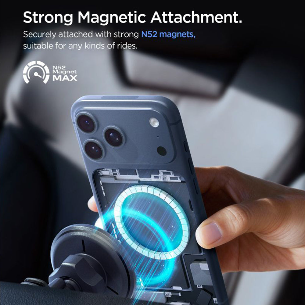Caricabatterie Auto Wireless Spigen EV15MAQ Essential, 15W, 1.67A, Nero ACP10513