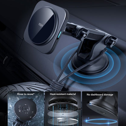 Caricabatterie Auto Wireless ESR Halolock Dash, 15W, 1.67A, Nero