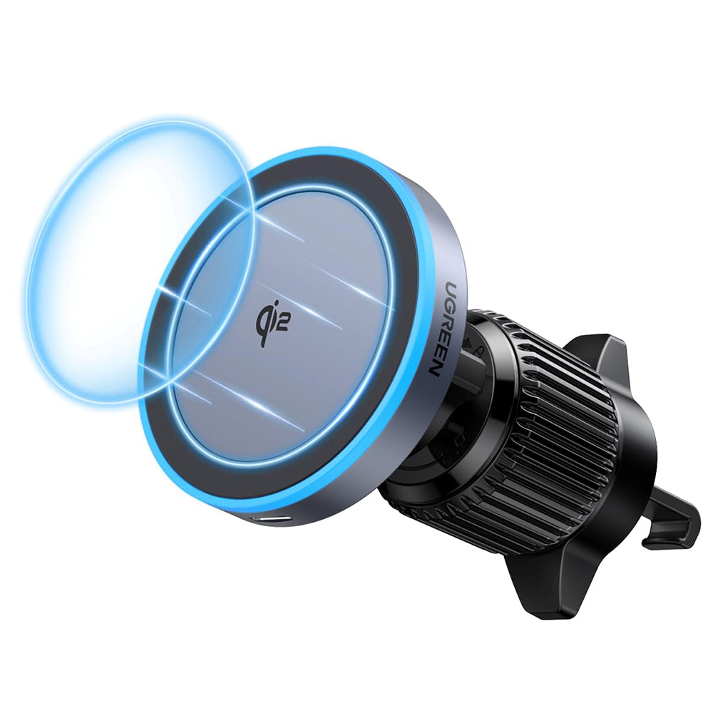 Caricabatterie Auto Wireless UGREEN W708, 15W, 1.67A, Nero