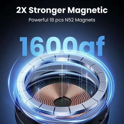 Caricabatterie Auto Wireless UGREEN W708, 15W, 1.67A, Nero