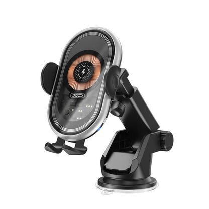 XO Design WX038 Wireless Car Charger, 15W, 1.67A, Black