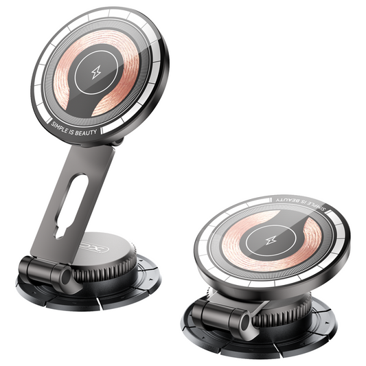 Caricabatterie Auto Wireless XO Design CX036, 15W, 1.67A, Nero