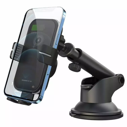 Caricabatterie Auto Wireless XO Design WX027, 15W, 1.67A, Nero
