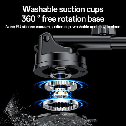 Caricabatterie Auto Wireless Yesido C307, 15W, 1.67A, Nero