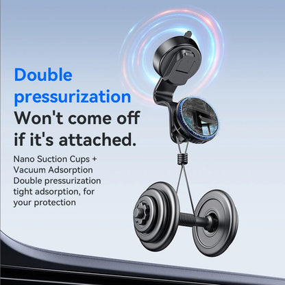 Caricabatterie Auto Wireless Yesido C311, 15W, 1.67A, Nero