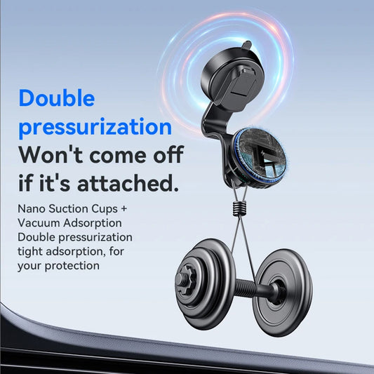 Caricabatterie Auto Wireless Yesido C311, 15W, 1.67A, Nero