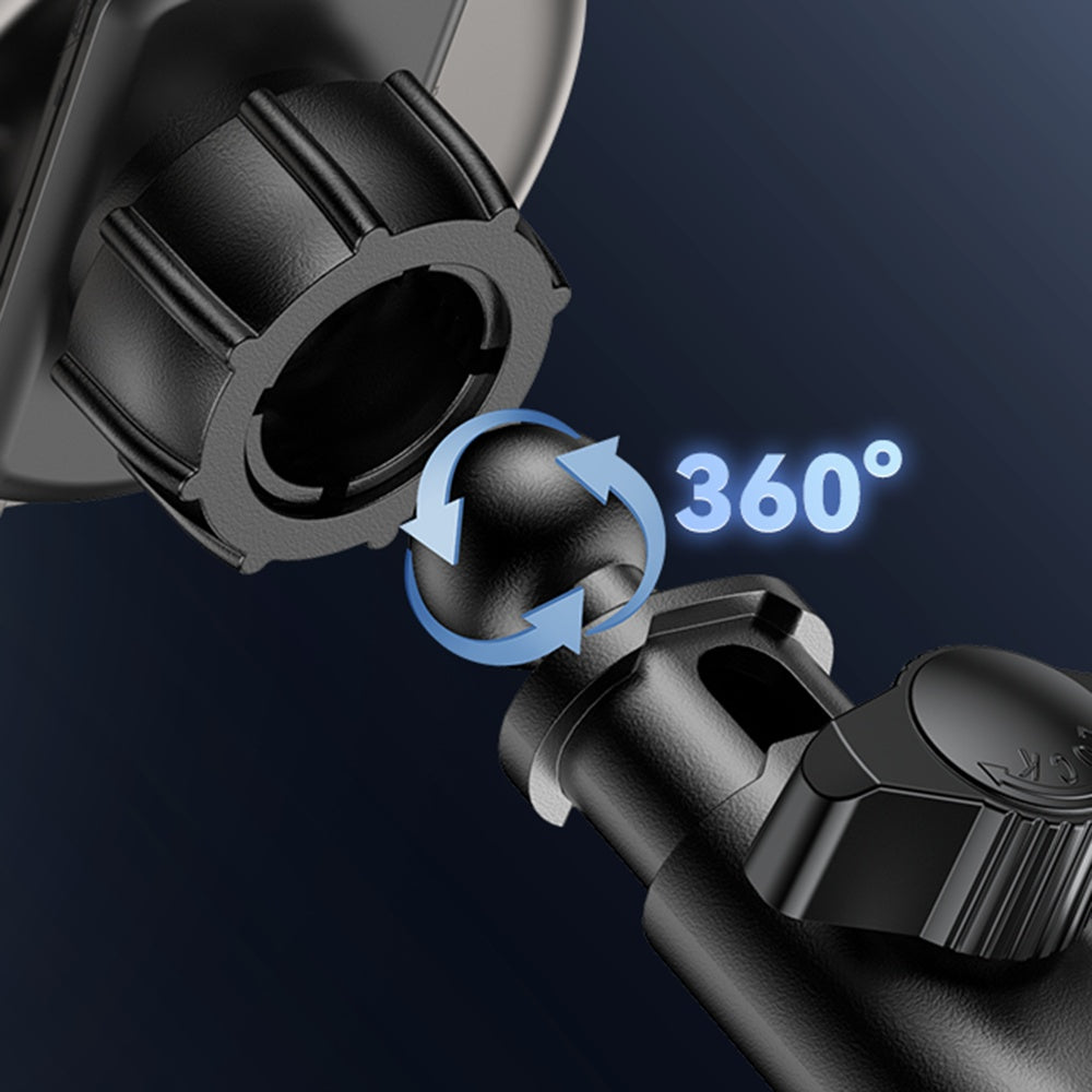 Caricabatterie Auto Wireless Yesido DS30, 15W, 1.67A, Nero