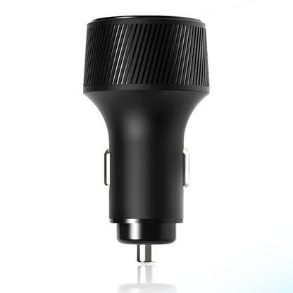 Caricabatterie Auto Yesido Y31 Display, 18W, 3A, 2 x USB-A, Nero