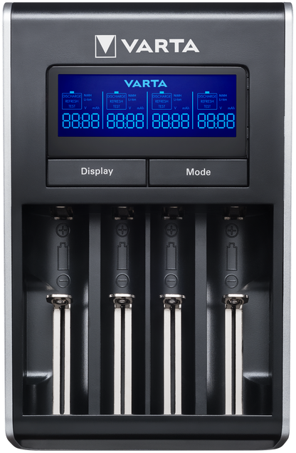 Caricabatterie Batterie Varta, AA / AAA, Nero