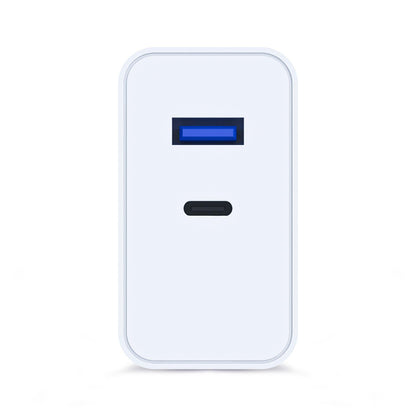 Caricatore da rete 3MK FlowPower, 45W, 1 x USB-A - 1 x USB-C, Bianco