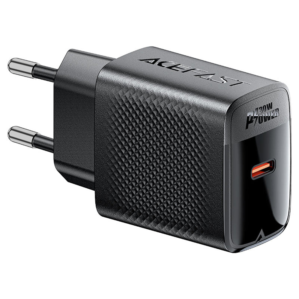 Acefast A102 Network Charger, 30W, 3A, 1 x USB-C, Black