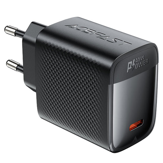 Caricabatterie da rete Acefast A112, 45W, 3A, 1 x USB-C, Nero