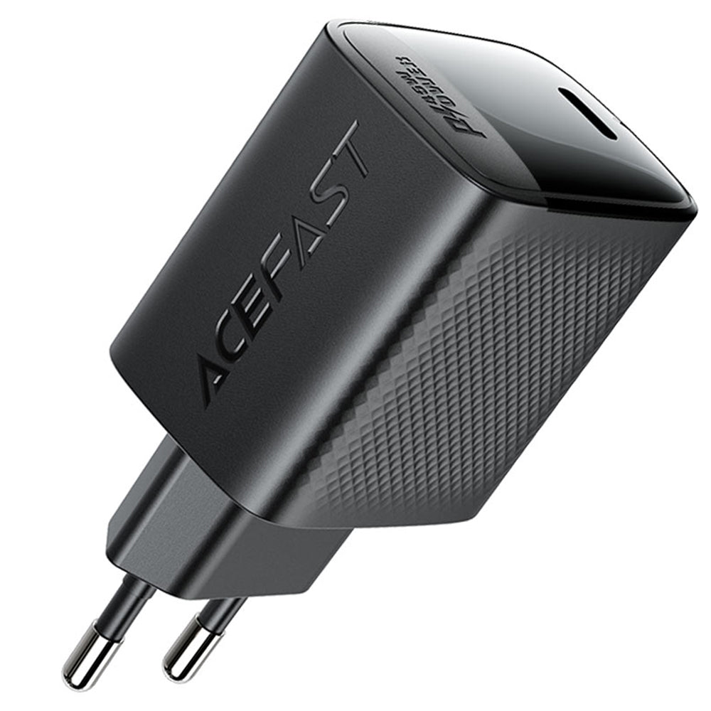 Caricabatterie da rete Acefast A112, 45W, 3A, 1 x USB-C, Nero