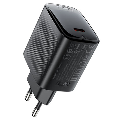Caricabatterie da rete Acefast A112, 45W, 3A, 1 x USB-C, Nero