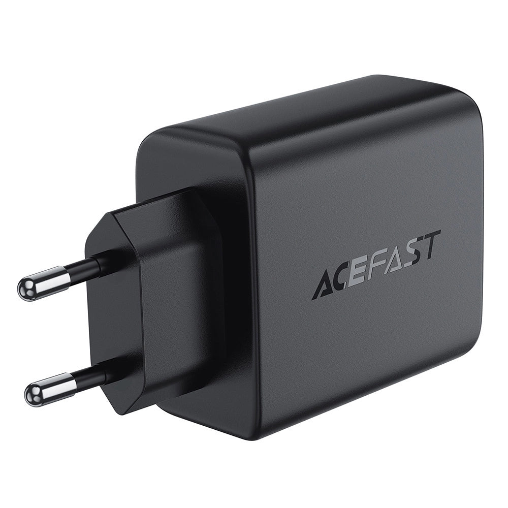Caricatore da rete Acefast A61, 45W, 3A, 2 x USB-A - 2 x USB-C, Nero