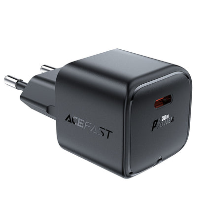 Acefast A77 Network Charger, 30W, 3A, 1 x USB-C, Black