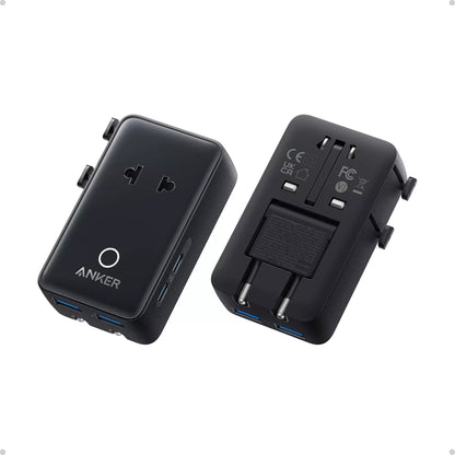 Caricabatterie Retea Anker Nano Travel, 20W, 3A, 2 x USB-A - 2 x USB-C, Nero A9215H11