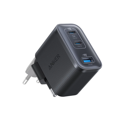 Caricabatterie Rete Anker Nano, 70W, 3.5A, 1 x USB-A - 2 x USB-C, Nero A121AL11