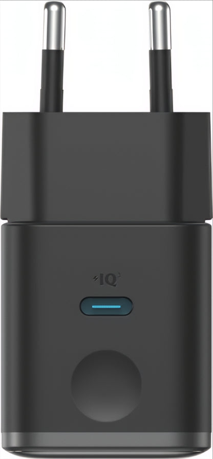 Caricatore da rete Anker Nano Display, 45W, 3A, 1 x USB-C, Nero A121DG11
