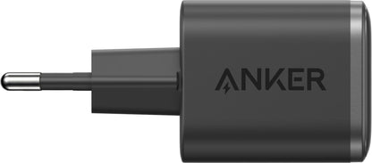 Caricatore da rete Anker Nano Display, 45W, 3A, 1 x USB-C, Nero A121DG11