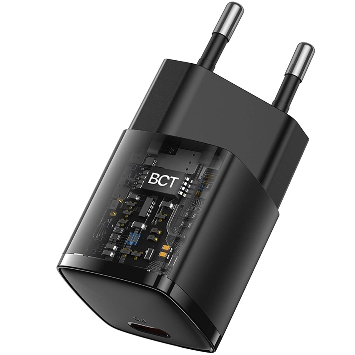 Caricabatterie da Rete Baseus Cube Pro, 30W, 3A, 1 x USB-C, Nero CCXF000301