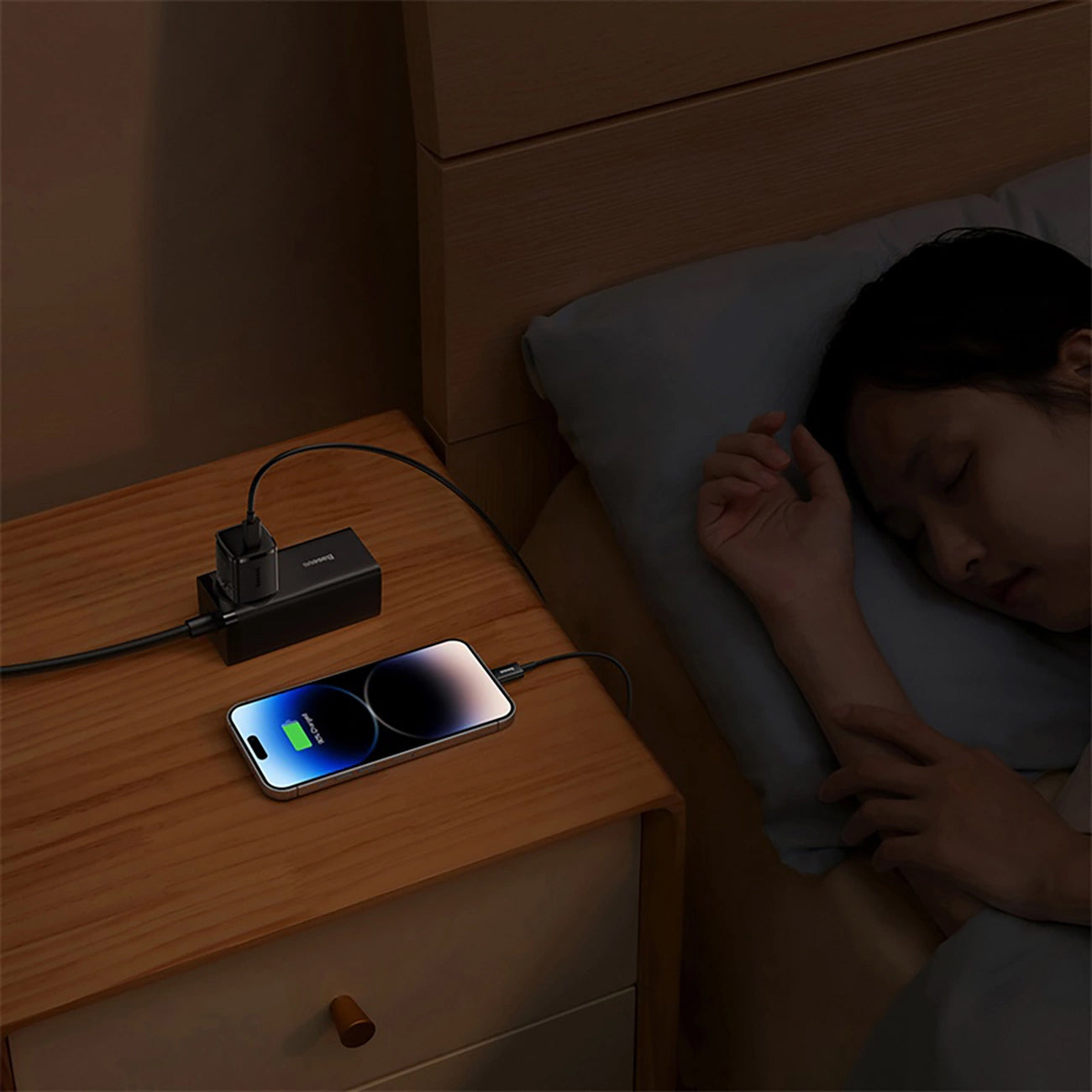 Caricabatterie da Rete Baseus Cube Pro, 30W, 3A, 1 x USB-C, Nero CCXF000301