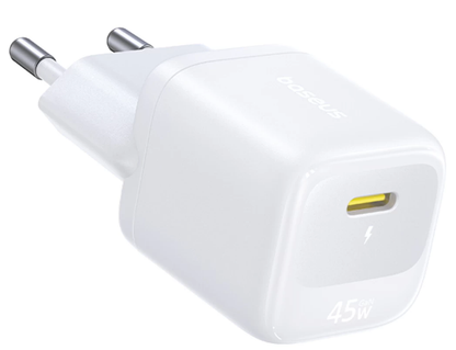 Caricatore da rete Baseus EnerFill FN22, 45 W, 3 A, 1 x USB-C, Bianco E0123301