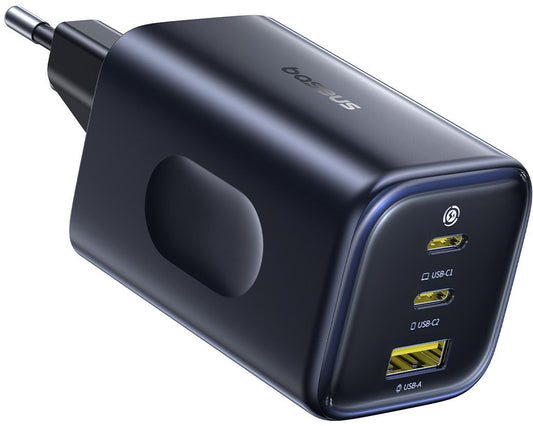 Caricatore da rete Baseus PicoGo AE11, 100W, 1 x USB-A - 2 x USB-C, Nero E0121400