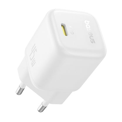 Caricabatterie Rete Baseus PicoGo, 45W, 3A, 1 x USB-C, Bianco P10176800213-00