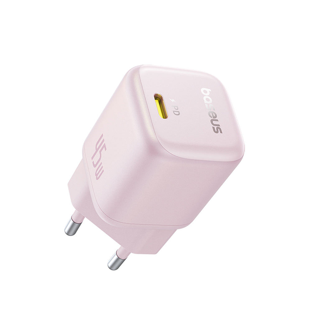 Caricabatterie Retea Baseus PicoGo, 45W, 3A, 1 x USB-C, Rosa P10176800413-00