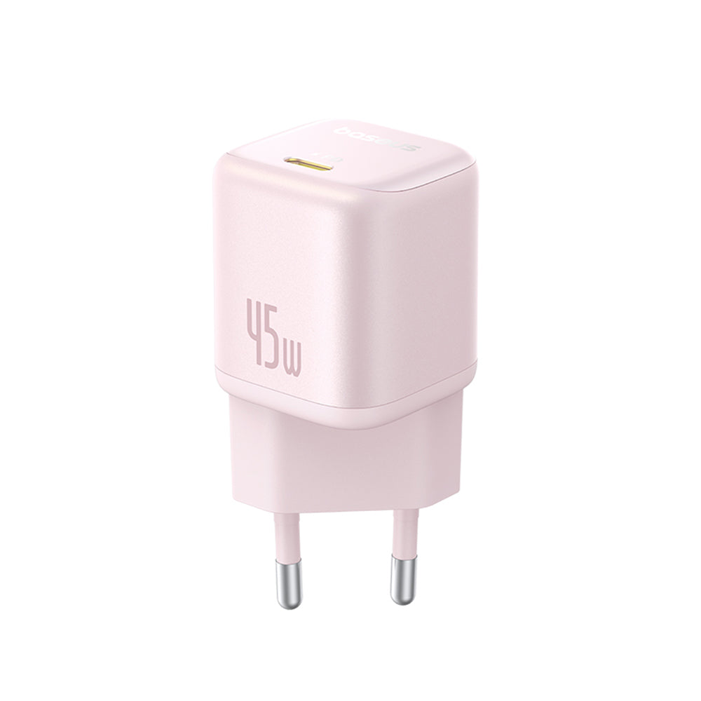 Caricabatterie Retea Baseus PicoGo, 45W, 3A, 1 x USB-C, Rosa P10176800413-00