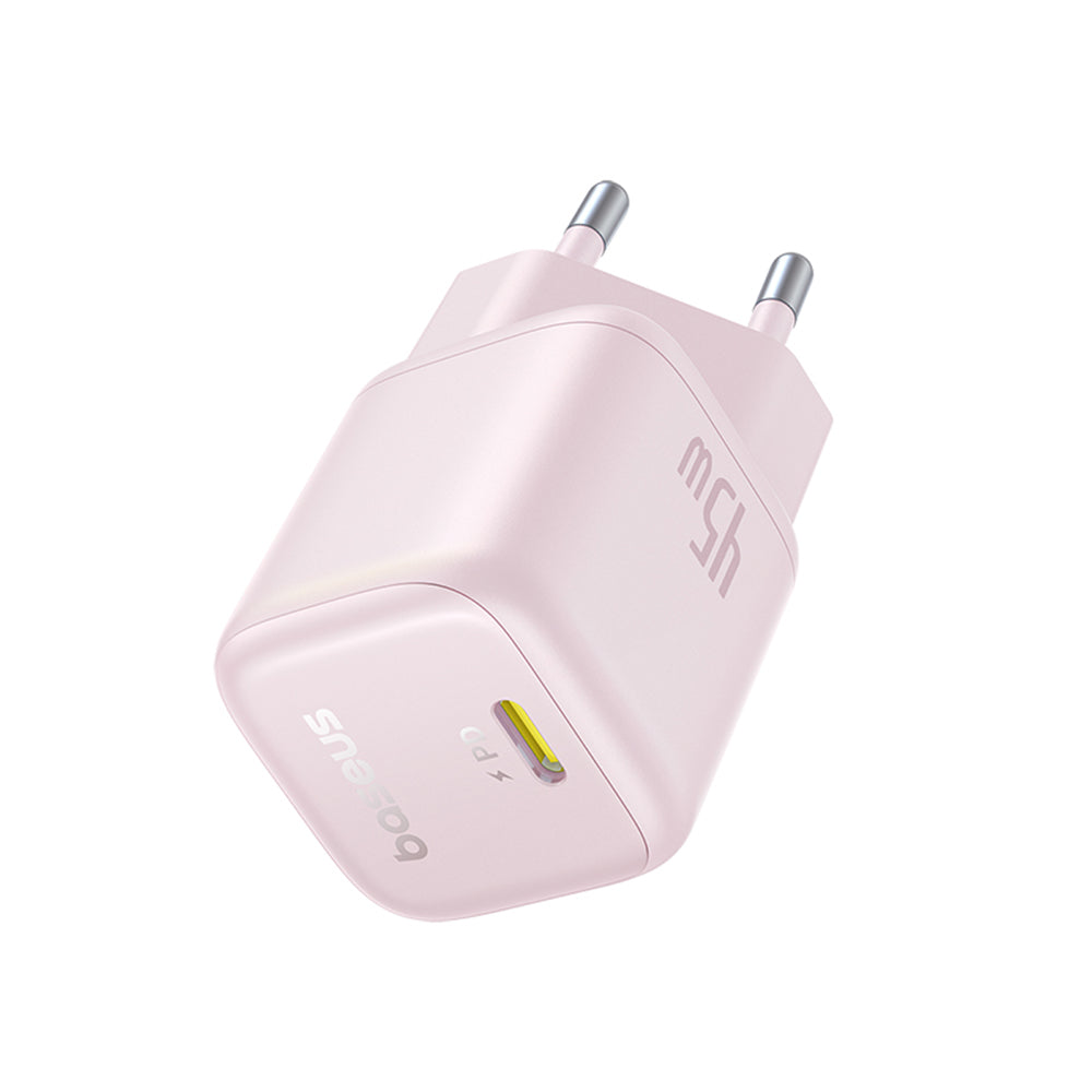 Caricabatterie Retea Baseus PicoGo, 45W, 3A, 1 x USB-C, Rosa P10176800413-00